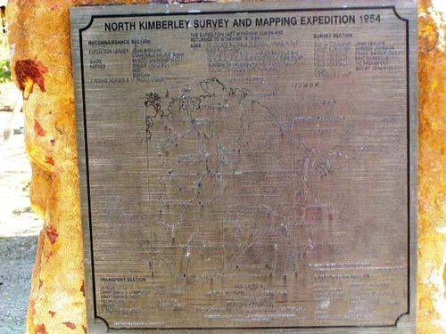1954 Survey + Mapping Plaque