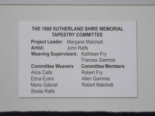 1988 Tapestry Committee members