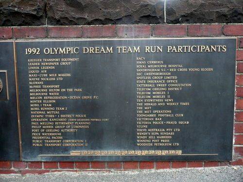 1992 Olympic Dream Team Run : 30-November-2012