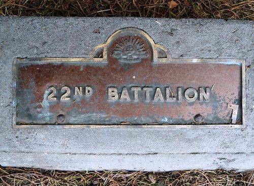 22nd Battalion : 22-September-2011