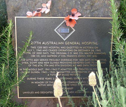 2nd / 7th Australian General Hospital : 8-March-2012