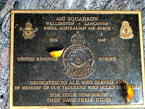 460 Squadron Plaque 2