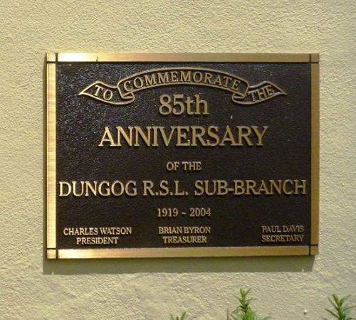 85th Anniversary of Dungog RSL : 17-December-2012