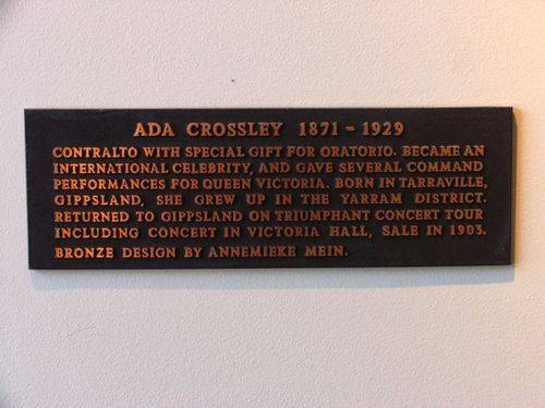 Ada Crossley : 14-December-2011
