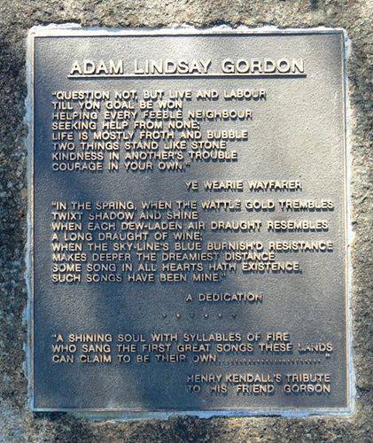 Adam Lindsay Gordon : 17-September-2012