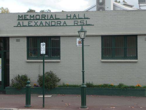 Alexandra Returned Service League Memorial Hall : 14-June-2013