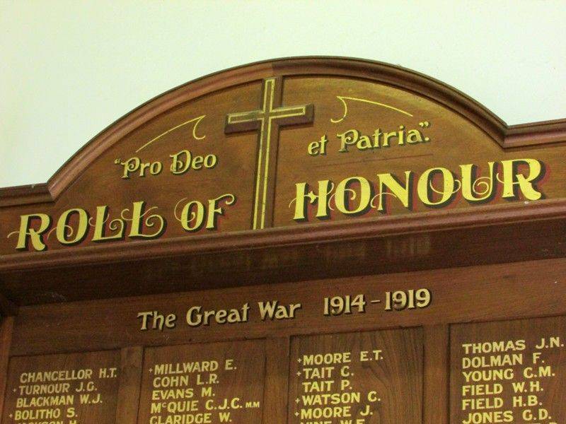 Honour Roll 2 : 29-November-2014