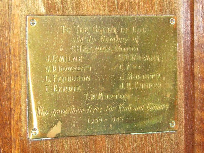 Plaque Inscription : 31-March-2015