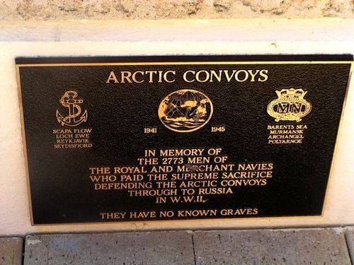 Arctic Convoys Plaque