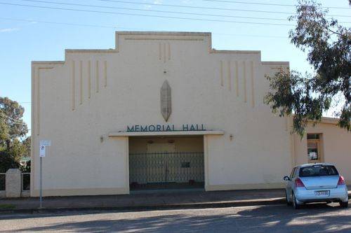 Ariah Park Memorial Hall : 22-October-2012