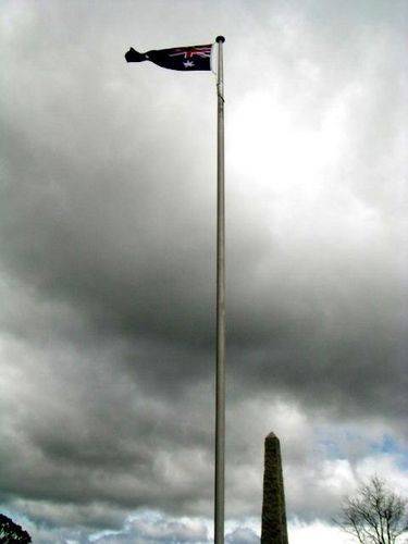 Australia Remembers Flagpole