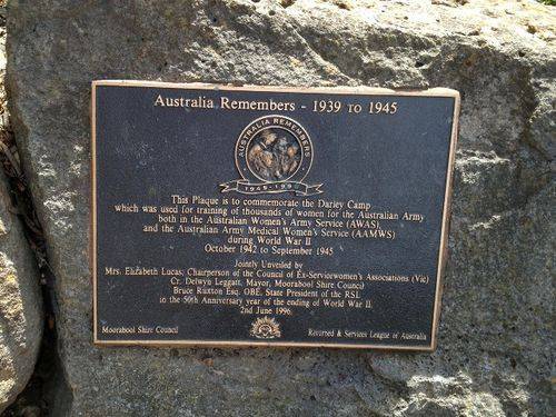 Australia Remembers : Darley Camp 