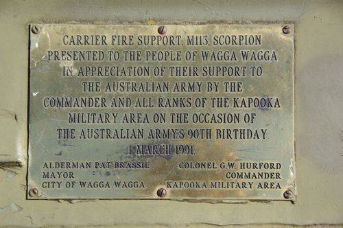Australian Army 90th Anniversary Plaque