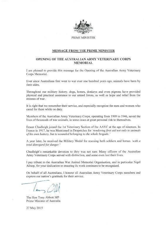 PM Message: 30-May-2015