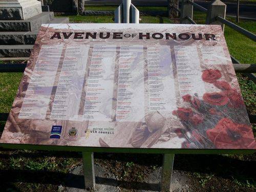 Avenue of Honour : 04-July-2011