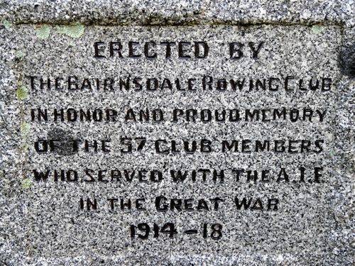 Bairnsdale Rowing Club War Memorial : 18-August-2011