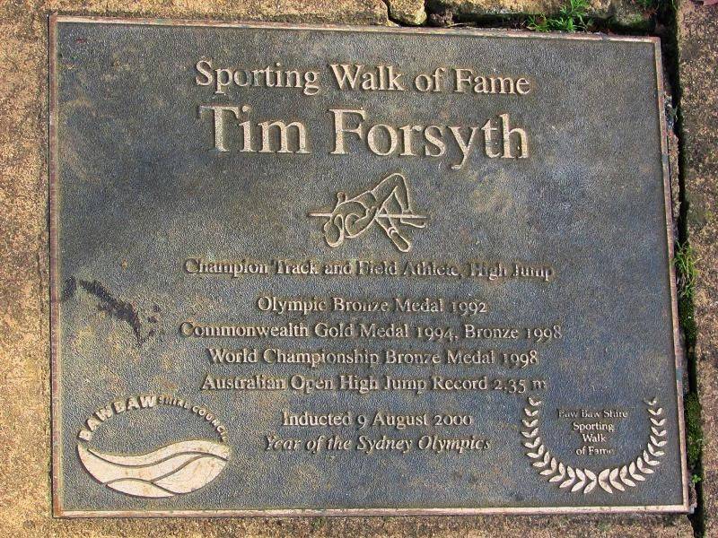 Tim Forsyth - 2000: 03-May-2015