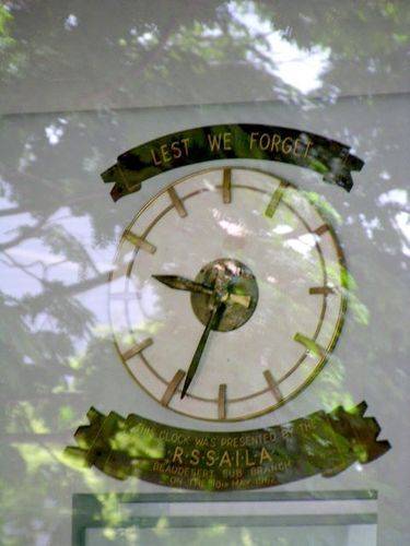 Beaudesert Memorial Clock