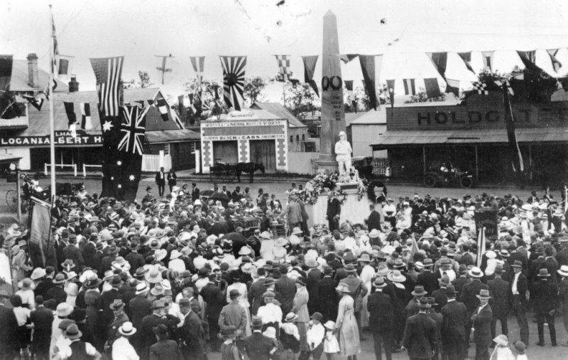 28-September-1921 : Unveiling (State Library of Queensland)