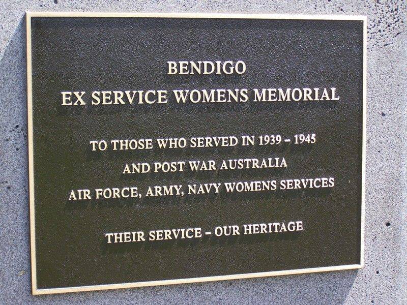 Ex-Servicewomen's Plaque : 23-October-2014