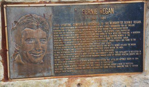 Bernie Regan Plaque