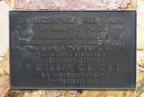 Berrigan War Memorial Swimming Pool : 16-May-2013