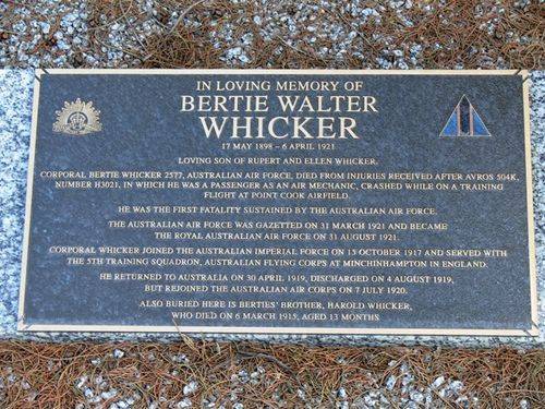 Bertie Whicker : 09-March-2013