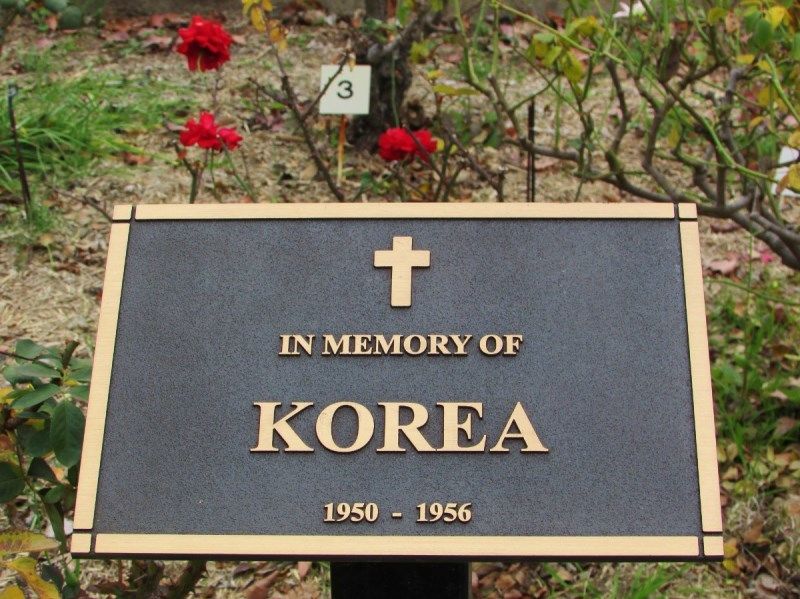 Korea Plaque: 12-July-2016 (Sandra Brown)
