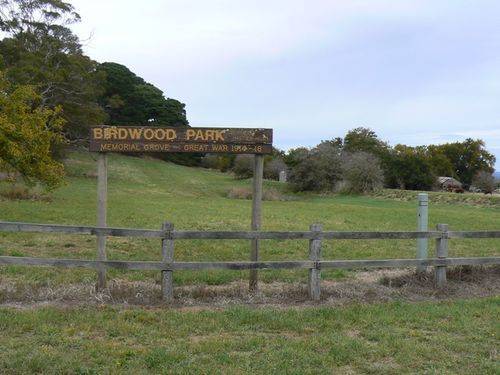 Birdwood Park Memorial Grove : 19-April-2012