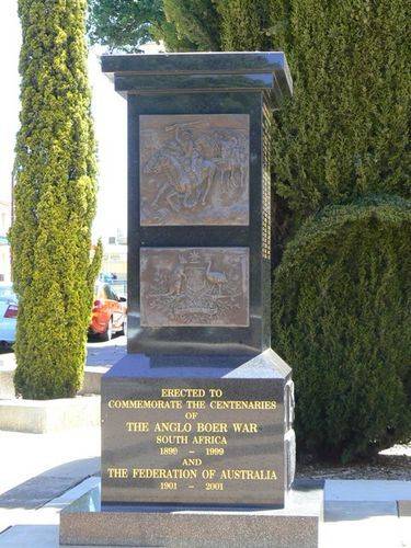 Boer War Centenary Memorial : 28-December-2010