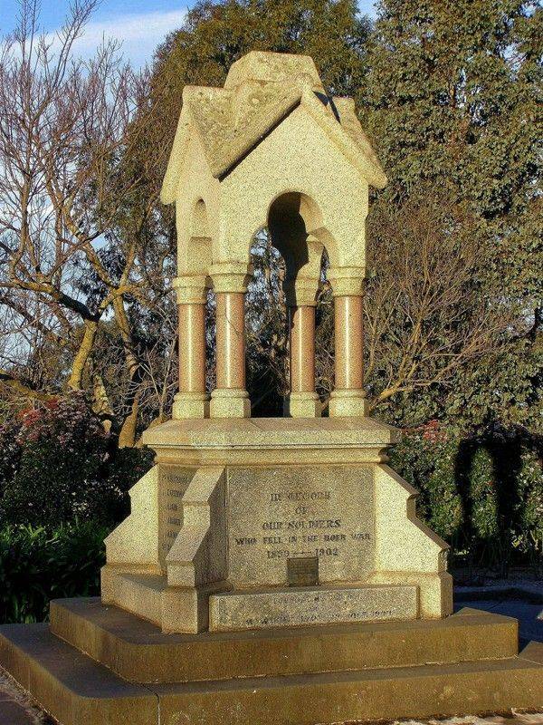 Boer War Memorial : 18-July -2014