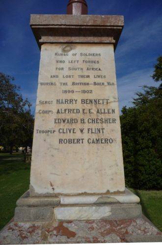 Boer War Memorial : 24-April-2011