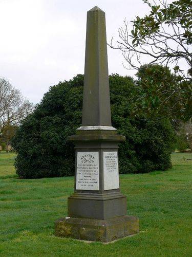 Boer War Memorial : 02-August-2011