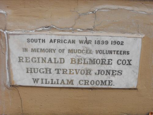 Boer War Memorial Tablet