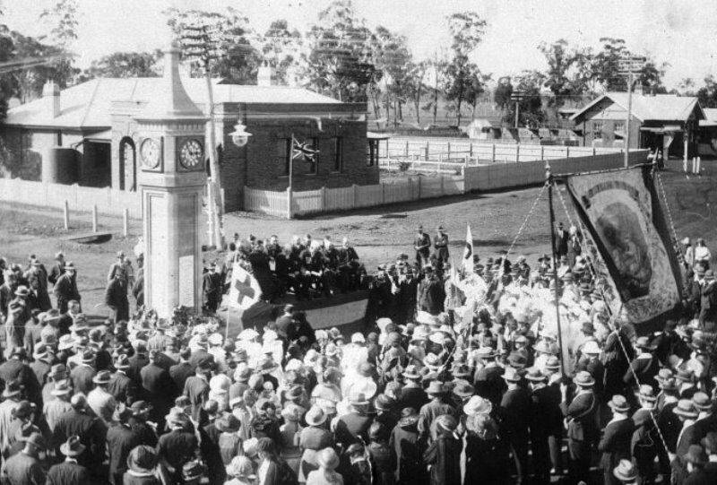 09-September-1922 : Unveiling (State Library of New South Wales)