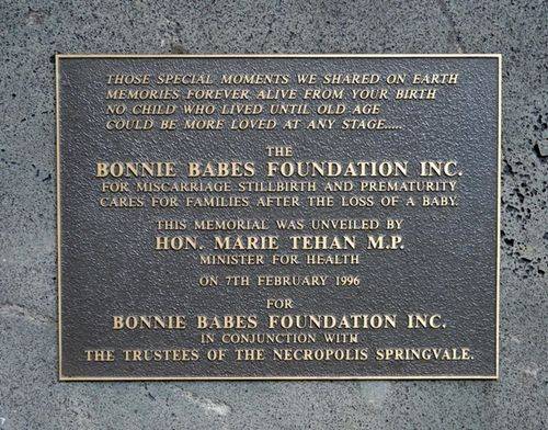 Bonnie Babes Foundation Memorial : 19-February-2012