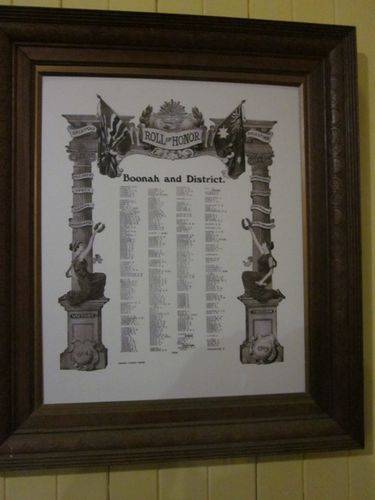 Boonah & District Honour Roll : 26-05-2012