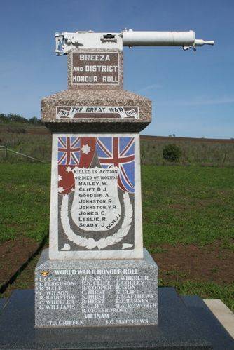 Breeza War Memorial : 08-04-2014
