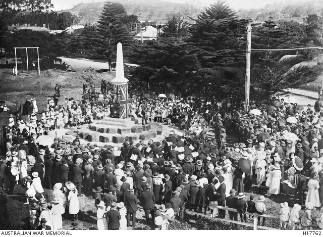 17-February-1924 Unveiling (Australian War Memorial : H17762)