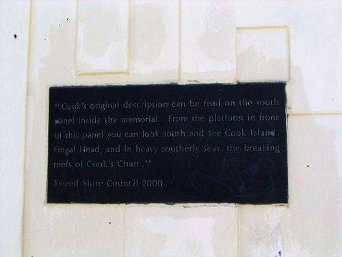 Captain Cook Plaque 5 / March 2013