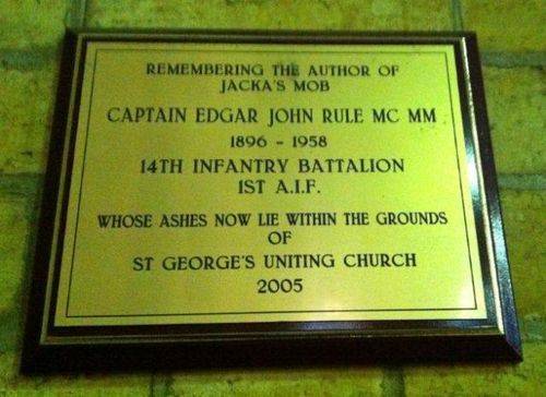 Captain Edgar John Rule : 12-July-2012