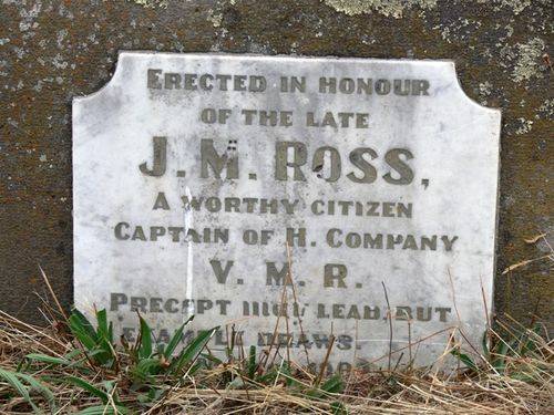 Captain J. M. Ross : 11-May-2013