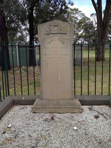 Captain Bacchus Grave : October 2013