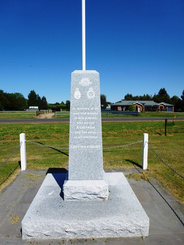 Bungaree Recreation Reserve War Memorial | Monument Australia