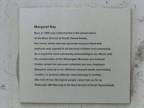 Margaret Kay Plaque / March 2013