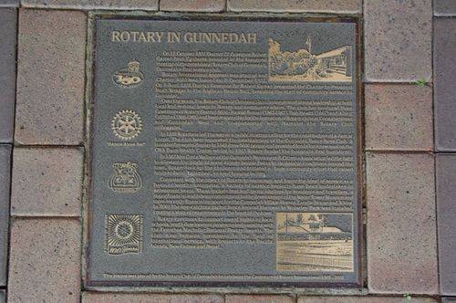 Gunnedah Rotary Plaque : July 2014