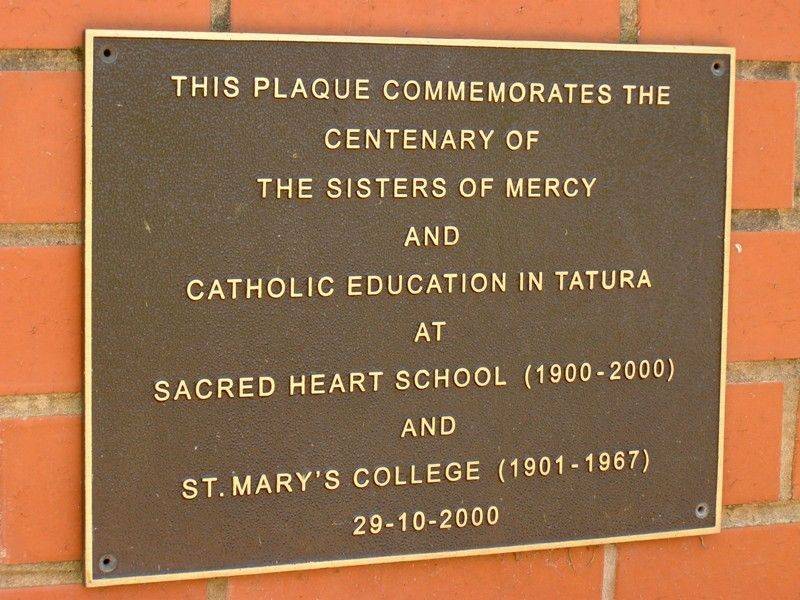 Sisters of Mercy Plaque : 19-October-2014