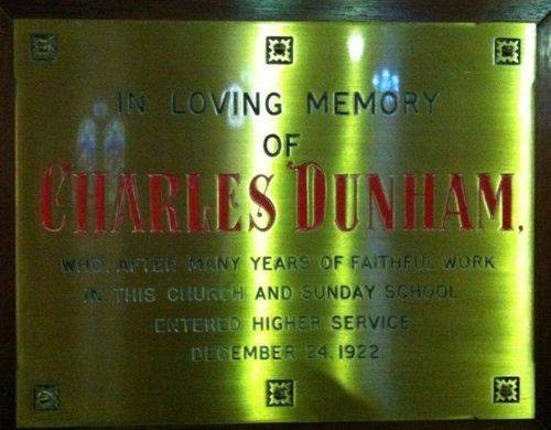 Charles Dunham : 18-July-2012