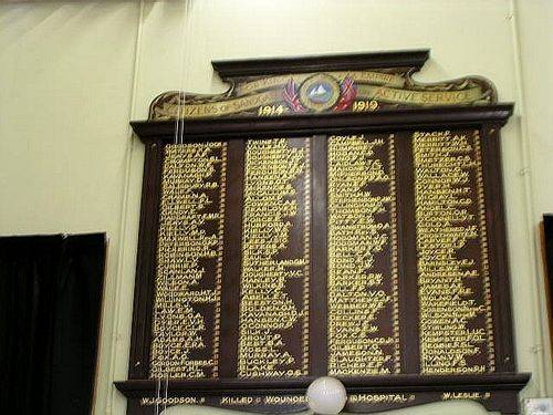 Citizens Of Sandgate Honour Roll