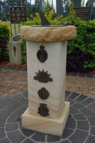 Remembrance Garden Sundial : Feb 2014